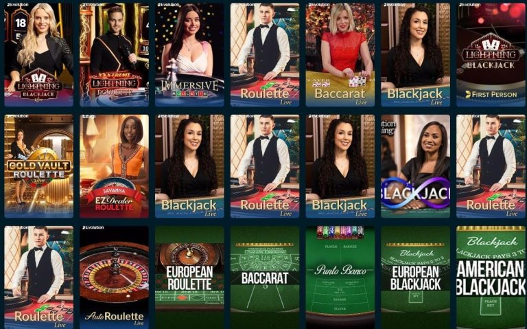 Volerbet Casino jeux table