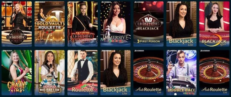 Volerbet Casino jeux live